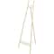 55.5" Gold Metal Geometric 3-Tier Display Easel